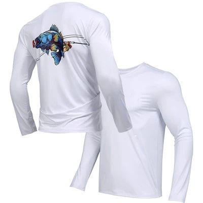 Kaos Lengan Panjang Memancing Ikan Bass Laut